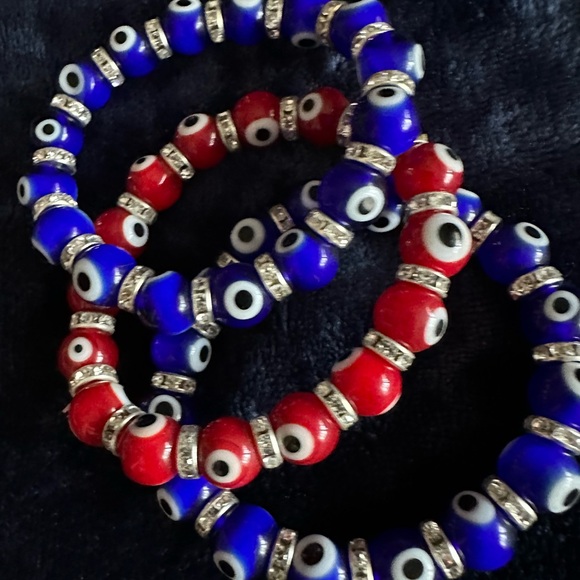 Evil eye stretchy bracelets ♥️ - Picture 2 of 7